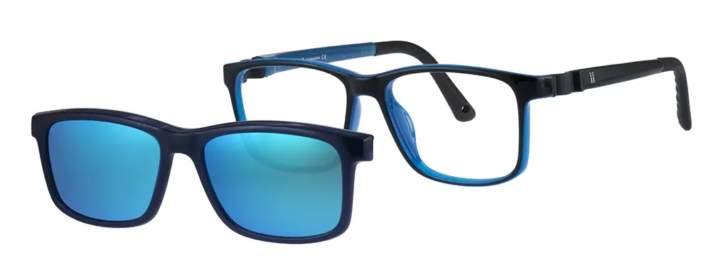 IN54-C2 | SHINY BLACK/BLUE